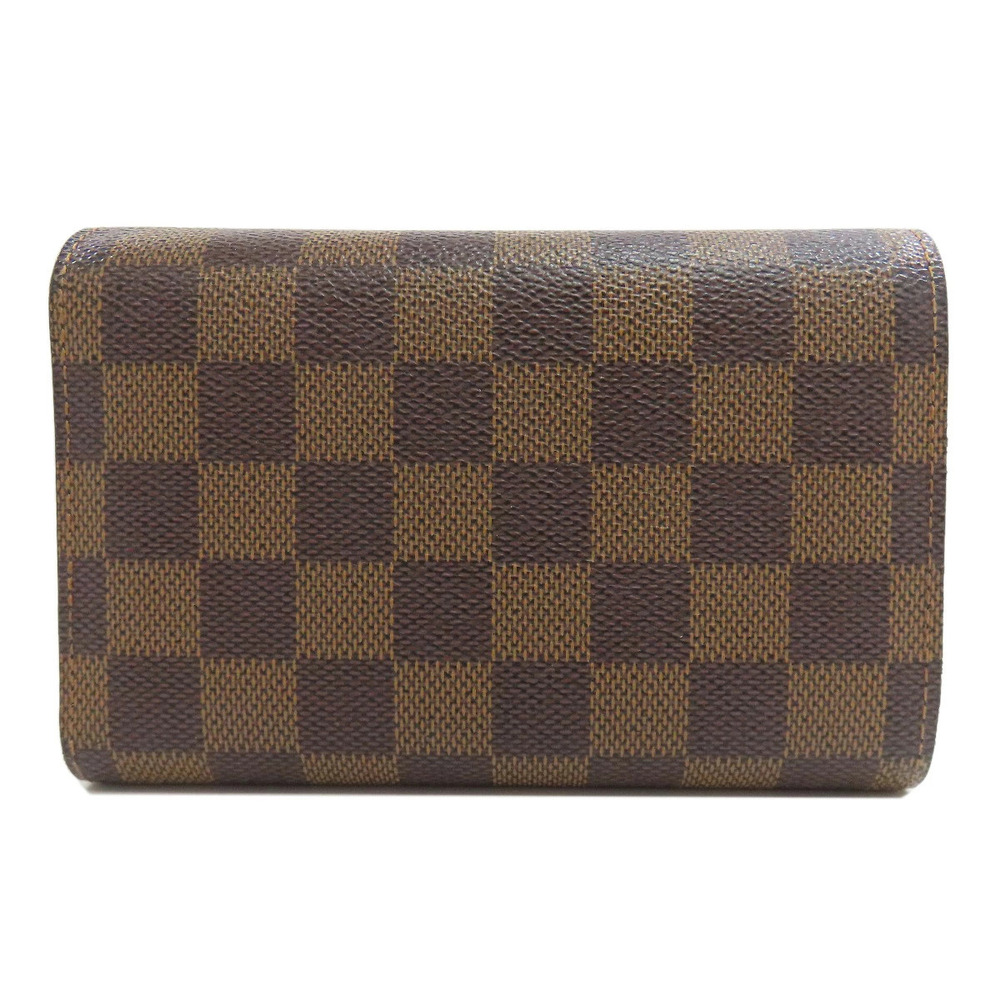 Louis Vuitton Damier Canvas fold Wallet Bi Alexandra Portefeuille Brown